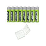 Varta 56703 800 mAh AAA Ni-MH Şarj Edilebilir İnce Kalem Pil 8'li + Pil Kutusu