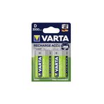 Varta 56720 3000 mAh D Size 2'li Şarj Edilebilir Büyük Pil