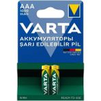 Varta 5703 1.2V 1000 Mah Şarjlı Aaa Kalem Pil (2'li Paket) - 1 Adet