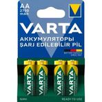 Varta 57063 2700 4'lü Mah Şarjlı Aa Kalem Pil