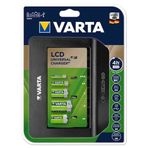 Varta 57688 LCD Universal AA AAA C D ve 9 Volt NiMH Pil Şarj Cihazı