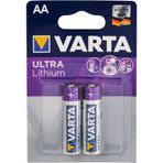 Varta 6106 Lityum AA Şarj Olmayan 2'li Blister Kalem Pil