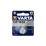 Varta 6632 CR1632 Lithium 3V Pil