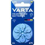 Varta 675 Numara İşitme Cihazı Pili 6'lı Blister