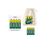 Varta 8 Adet Aa 2100Mah+4 Adet 800 Aaa Şarjlı Kalem Pil+Avec Av-Ch01 Usb Hızlı Aa-Aaa Pil Şarj Cihaz