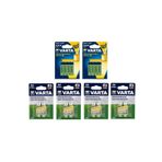 Varta 8*2700 Mah Aa 8*800 Mah Aaa Şarjlı Pil