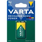 Varta 9 Volt 200 Mah Şarj Edilebilir 9 Volt Kare Pil 9v Şarjlı Pil 9v Pil Şarjlı 9 Volt Şarjlı Pil