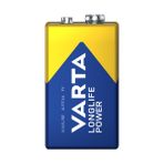 Varta 9V Longlife Power 9V Pil