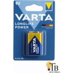 Varta 9V Longlife Power Alkalin Pil, - 1 Adet