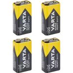 Varta 9V Super Heavy Duty Cinko Karbon Pil 4 Adet