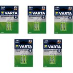 Varta Aaa 800 Mah Recharge Accu Phone Şarjlı Ince Kalem Pil 2 x 5'li