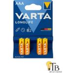 Varta Aaa Longlıfe 4’lü Alkalin Pil - 4'lü