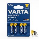 Varta Aaa Longlife Poweralkalıne Pil 4'lü