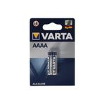 Varta Aaaa 1.5v Pil – 2’li Paket Tablet Kalem Pili (4A)tüm Tablet Kalemleriyle Uyumludur
