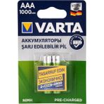 Varta Accu Power Şarj Edilebilir Ni-Mh AAA Kalem Pil 1000 mAh - 2 Adet - 2'li