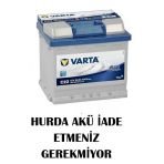 Varta Akü 12V 52 Ah Amper 470A C22 - Hurda Akü İadesi Gerekmiyor