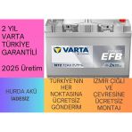 Varta Akü 12V 72 Ah Amper 760A Start-Stop Efb - Hurda Akü İade Etmeniz Gerekmiyor