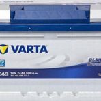Varta Akü 12V 72 Ah Amper E43 (Ford-Opel Alçak Tip) Uyumlu