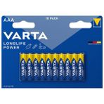 Varta Alkalin Longlife Aaa 10 Lu Blister Pil