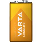 Varta Alkaline 9V Kare Pil 6LP3146 Pratik Kullanımlı Güçlü Enerji Kaynağı Multimetre Alarm Oyuncak Uyumlu - 1 Adet
