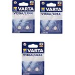 Varta Alkaline V13GA / LR44 / 1,5 V 2li Pil 3 Paket
