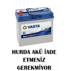 Varta Blue Dynamic 12V 45 Ah Amper B34 Ters Kutup Akü - Hurda Akü İade Etmeniz Gerekmiyor