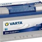 Varta Blue Dynamic E43 12 V 72 Amper Akü