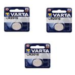 Varta CR-2016 Yassı Elektronik Pil 3'lü