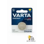 Varta Cr2016 Lithium 3v İnce Düğme Pil