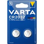 Varta CR2032 Lityum Düğme Pil 2'li Paket 1,2 V Yüksek Performanslı Tek Kullanımlık Pil