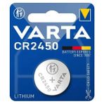 Varta CR2450 3V Elektronik Lityum Pil Germany