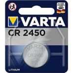 Varta CR2450 3V Lityum Pil 560 mAh Yüksek Performanslı Tek Kullanımlık Pil Voltajı 3 Volt - 1 Adet
