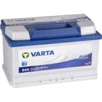 Varta E43 12 V 72 Amper Alçak Akü