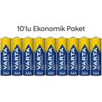 Varta Endüstriyel Pro Aaa 4003 Kalem Pil 10 Lu Paket