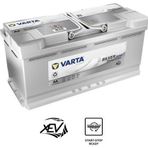 Varta H15 12 V 105 Ah 950A AGM Start-Stop Silver Dynamic Akü