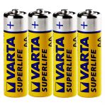 Varta Kalem Pil Kalın Kalem Pil R6kg Aa Pil 1.5 V 4'Lü Paket