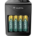 VARTA LCD PLUG CHARGER + 4 Adet 2100 mAh Pil Hediyeli