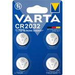 Varta Lityum Düğme Pil Cr2032 3v 4 Lü Paket