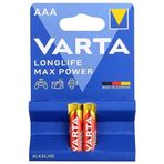 Varta Long Life Max Power 2 Adet İnce Pil