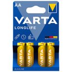 Varta Longlife Aa 1223 Kalem Pil 4 Lü Paket