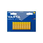 Varta Longlife Alkalin Aaa Ince Kalem Pil 10'Lu Paket