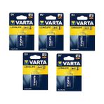 Varta Longlife Alkaline Pil 9 V 5'li