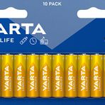 Varta Longlıfe Extra Alkalin Aa Kalem Pil 10'lu Promosyon Paket