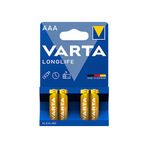 Varta Longlife İnce Pil AAA Varta Longlife İnce Pil AAA 4'lü