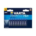 Varta Longlife Power Aaa 10'lu İnce Pil