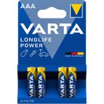 Varta Longlife Power Aaa İnce Kalem Pil 4'Lü Paket (Alkalin) 3 Adet