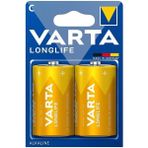 Varta Longlife Power Alkalin Orta Boy C Pil (2'li Paket) - 1 Adet