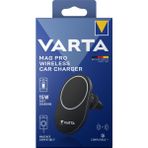 Varta Mag Pro Kablosuz,Mıknatıslı Araç Şarj Cihazı - Siyah