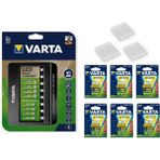 Varta Multi 8li Şarj Cihazı + 12x2700 Mah Aa Şarjlı Pil