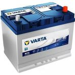 Varta N72 Blue Dyanamic 12 V 72 Ah EFB Japon Tip Start Stop Akü